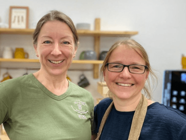 Yvonne und Hilke von Stück für Stück